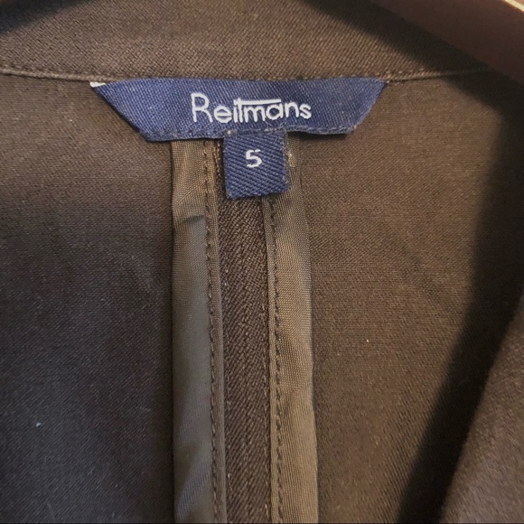 Stunning Reitmans Jacket🧥in Beautiful Brown. Stretchable fits - S/M 95% Cotton - Picture 6 of 9